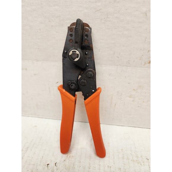 Rare hard to find Thomas & Betts Shure Stake ratchet Manual Crimp Tool - Picture 4 of 9